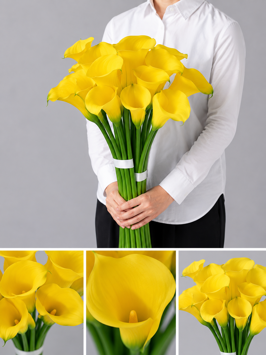 【esprio fleurs paris】【切花最高等級『秀等級』 カラー「ゴールドクラウン」10本セット】【エスプリオフルール】